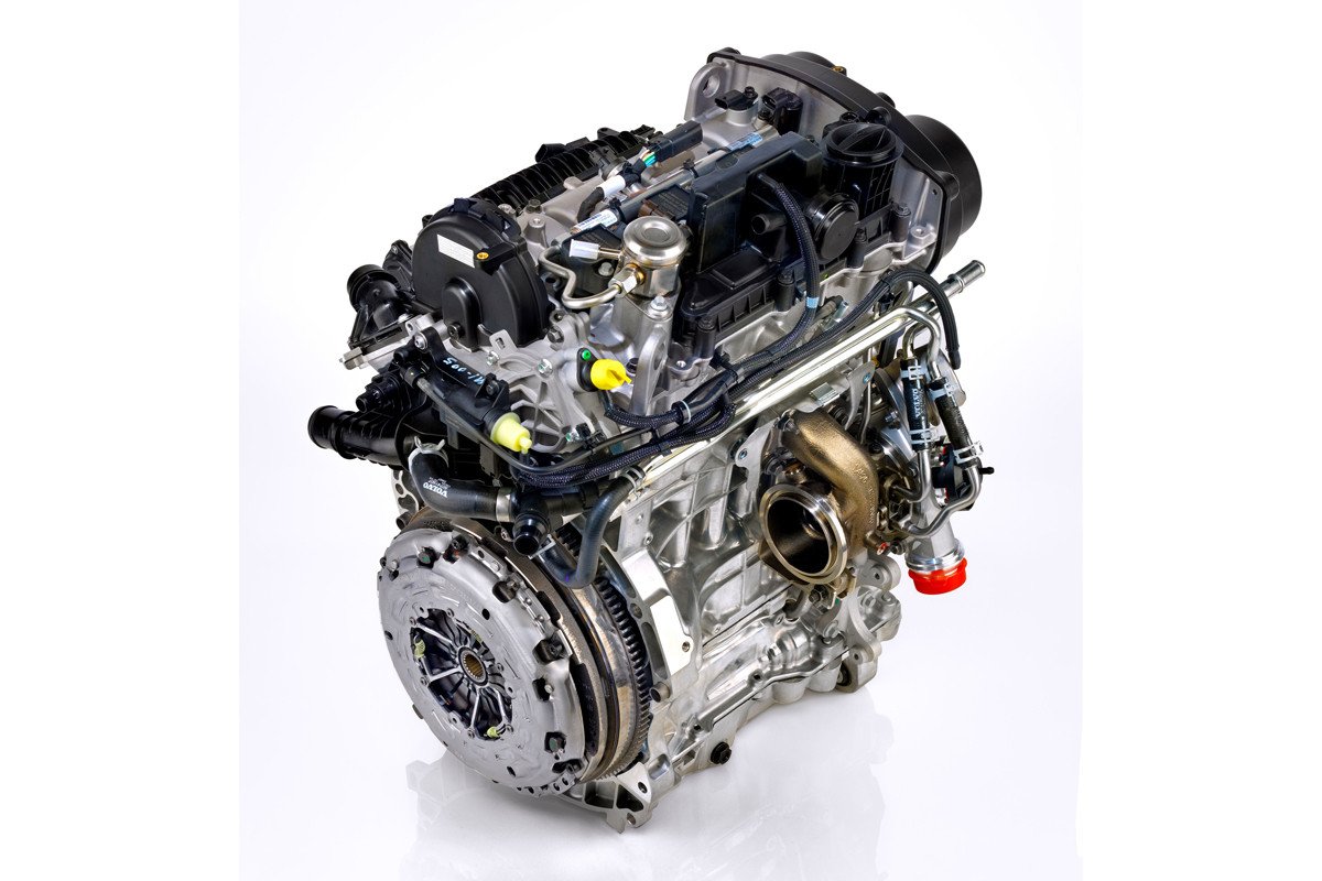 Volvo desarrolla motores de tres cilindros de gasolina