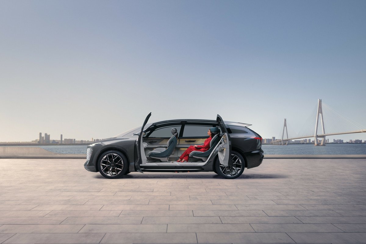 Audi urbansphere concept: el prototipo eléctrico con 750 kilómetros de autonomía