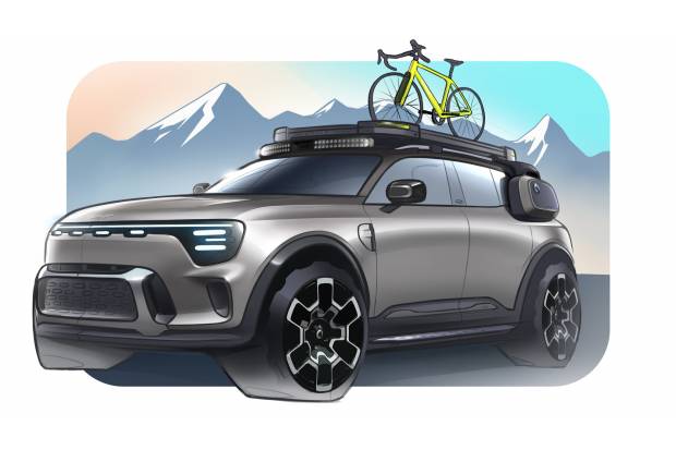 Así es el SUV Smart#5, el más grande de la marca, que se presentará a finales de agosto