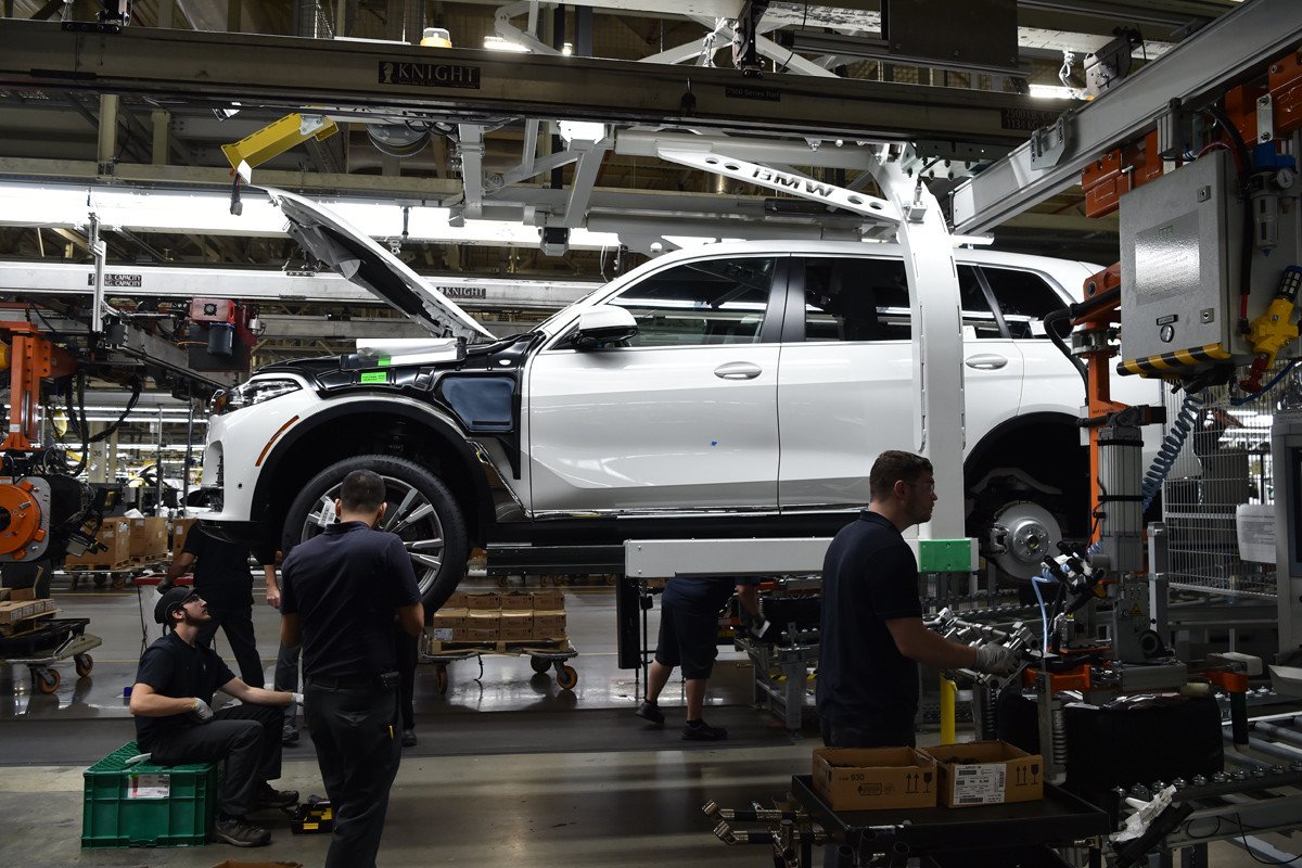 Primeras imágenes del nuevo BMW X7, que ya ha empezado a fabricarse
