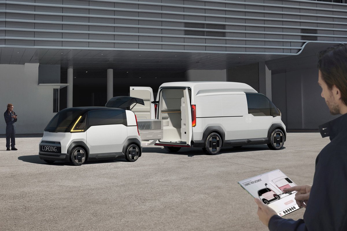 CES 2024: Kia presenta su futura gama de comerciales que tendrá una modularidad radical
