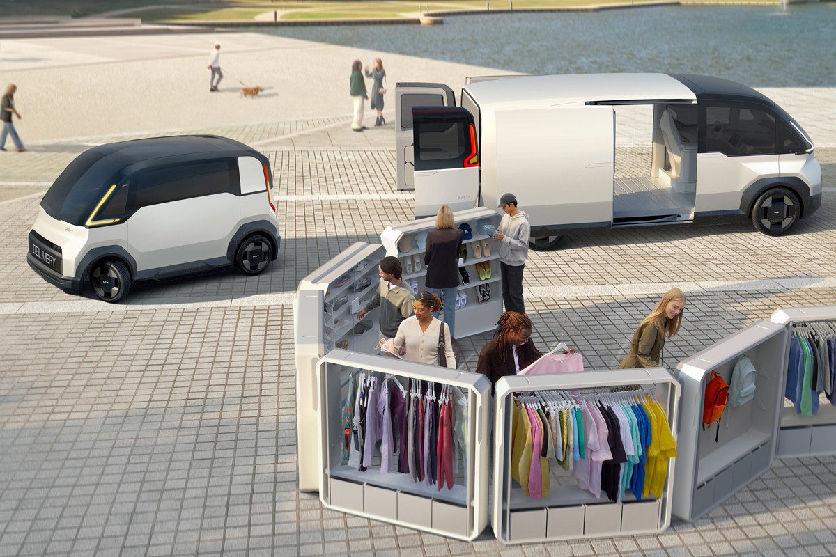 CES 2024: Kia presenta su futura gama de comerciales que tendrá una modularidad radical
