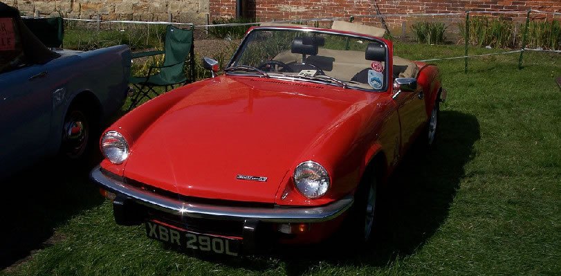 Restauración de un Triumph Spitfire