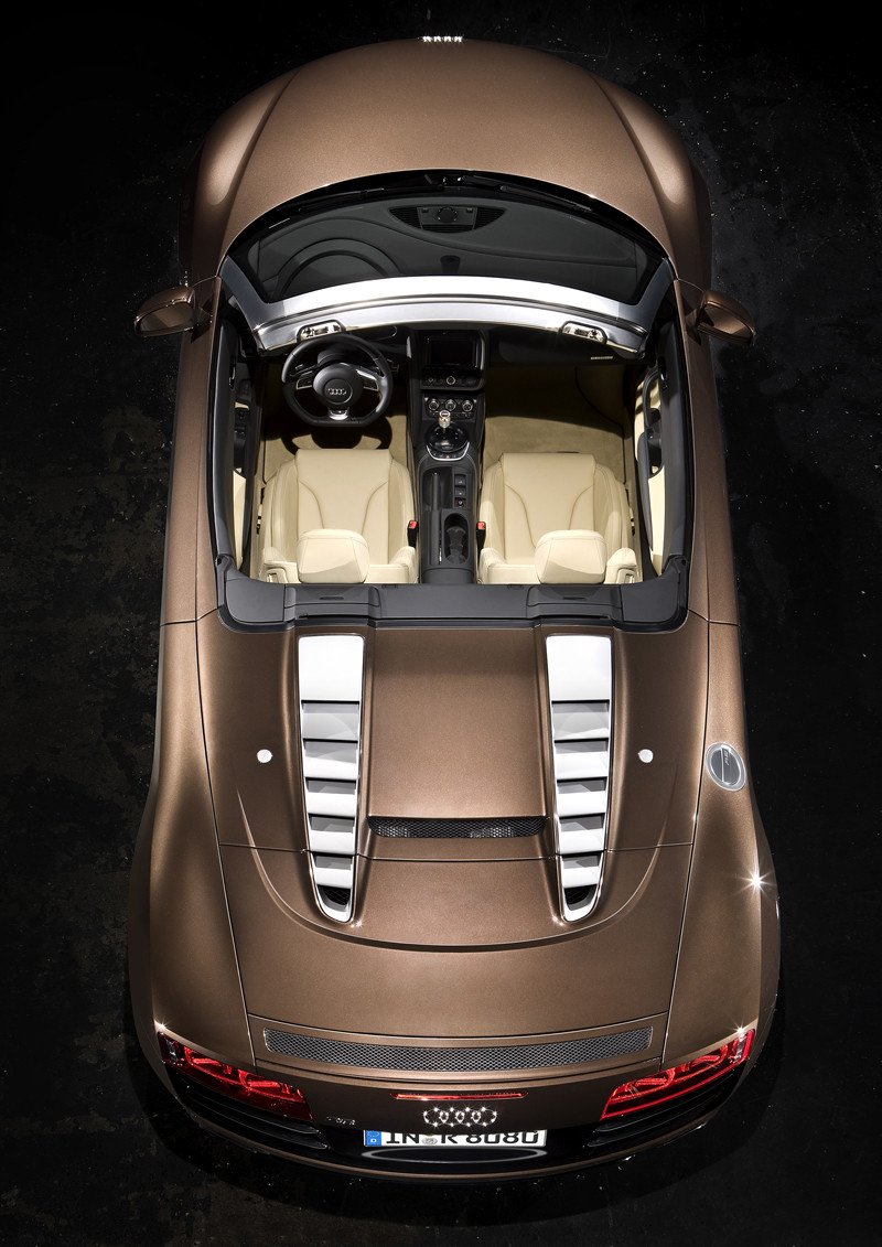 Audi R8 Spyder, el coche de IronMan se suelta la melena