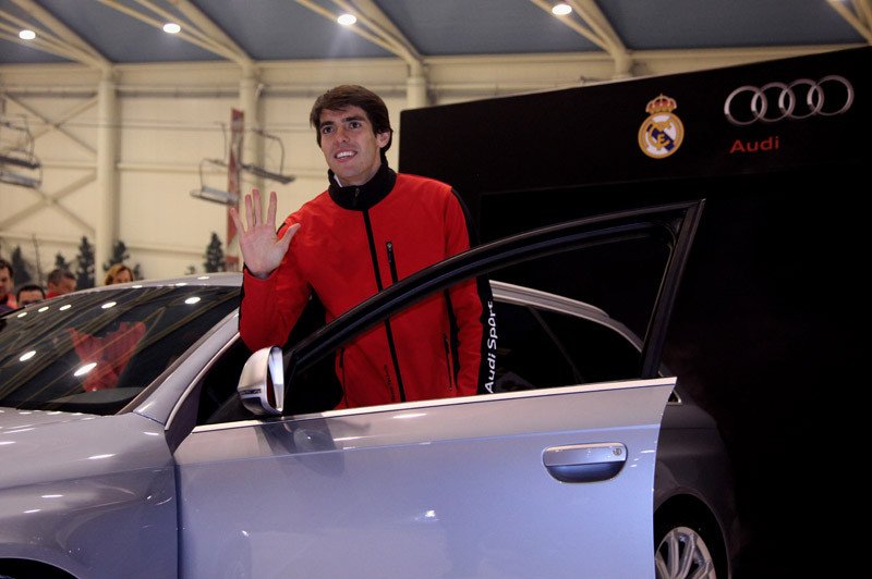 Los nuevos Audi de los jugadores del Real Madrid