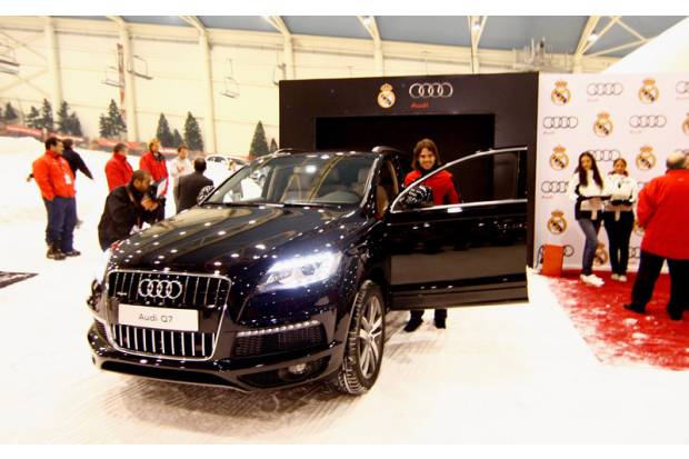 Los nuevos Audi de los jugadores del Real Madrid