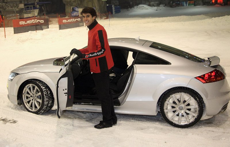 Los nuevos Audi de los jugadores del Real Madrid