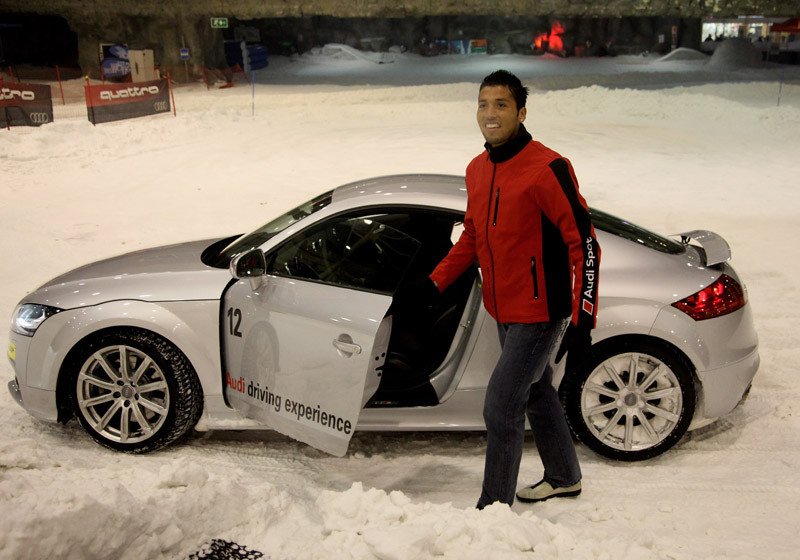 Los nuevos Audi de los jugadores del Real Madrid