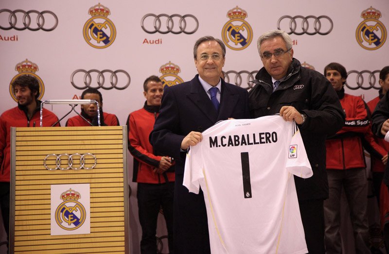 Los nuevos Audi de los jugadores del Real Madrid