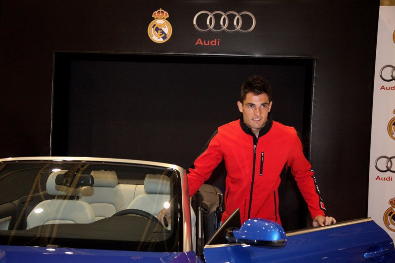 Los nuevos Audi de los jugadores del Real Madrid