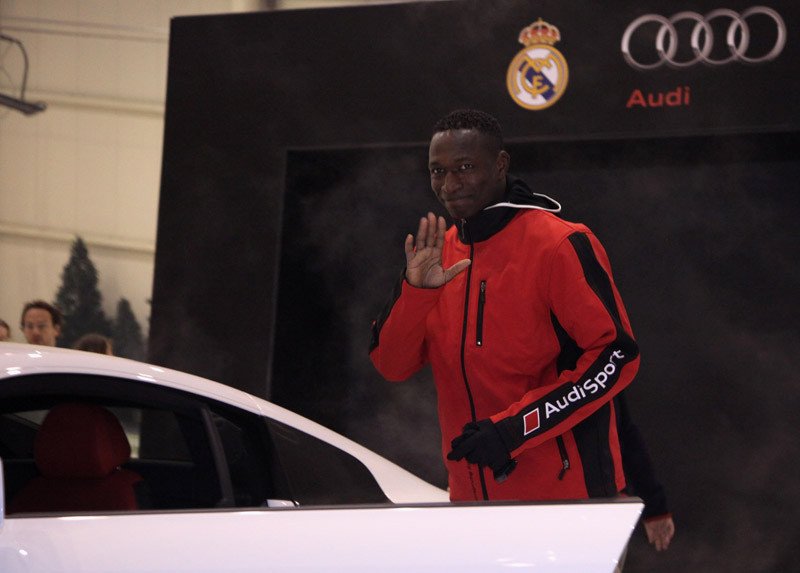 Los nuevos Audi de los jugadores del Real Madrid
