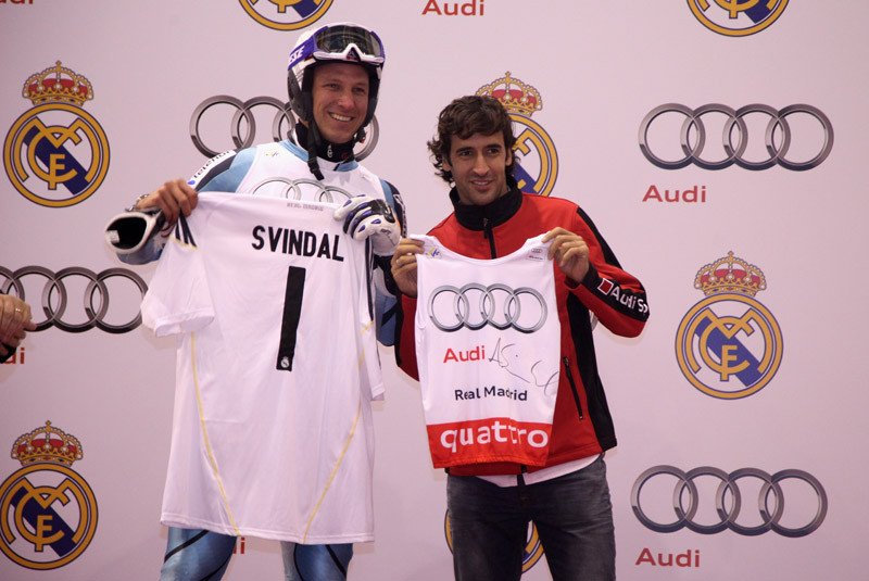 Los nuevos Audi de los jugadores del Real Madrid