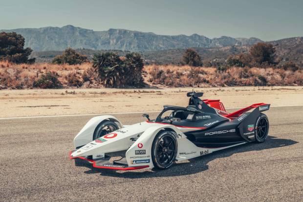 Así es el Porsche 99X Electric, el coche para la Fórmula E