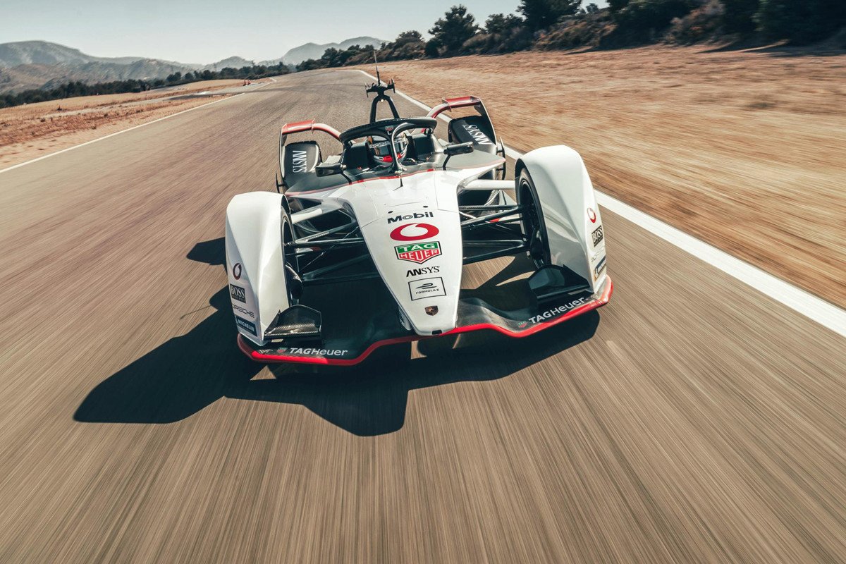 Así es el Porsche 99X Electric, el coche para la Fórmula E