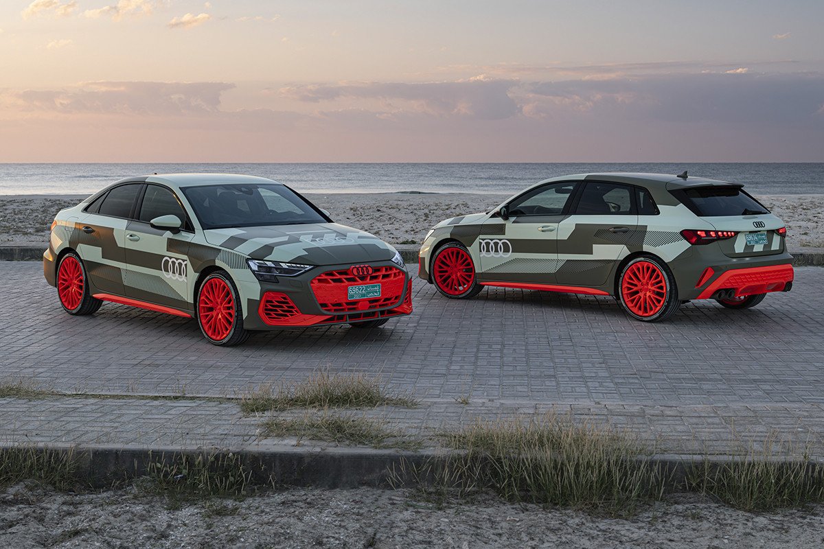 Audi S3 prototype adelanta el S3 2024