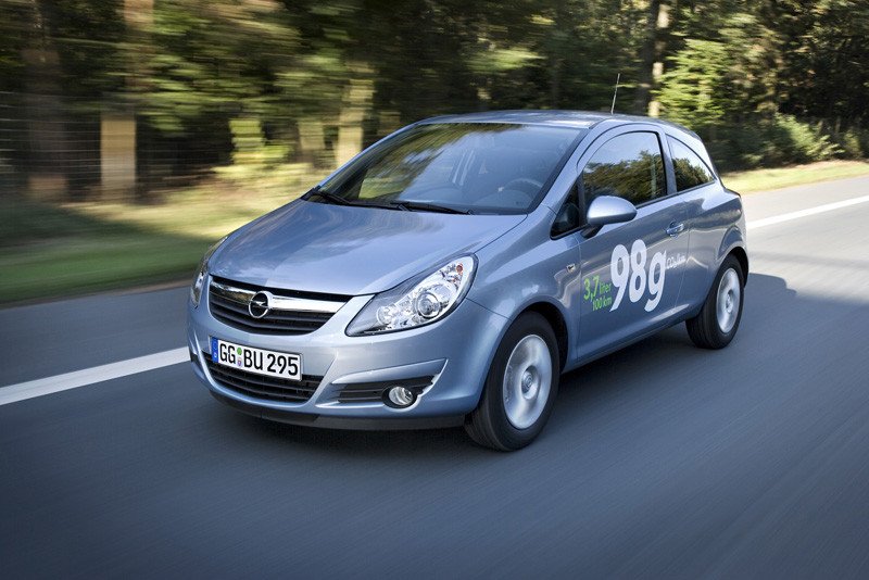 Opel Corsa ecoFLEX llega a partir de Enero 2010