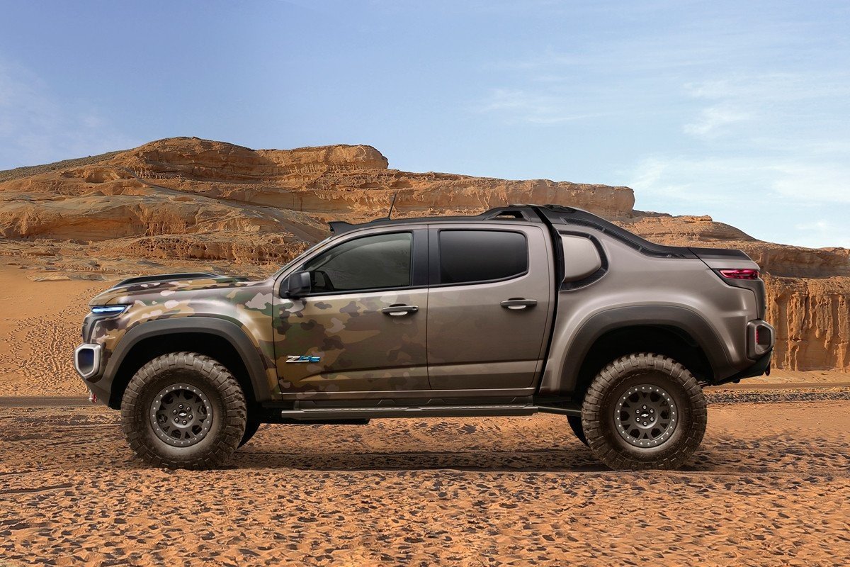 Chevrolet Colorado ZH2, el vehículo militar con pila de combustible