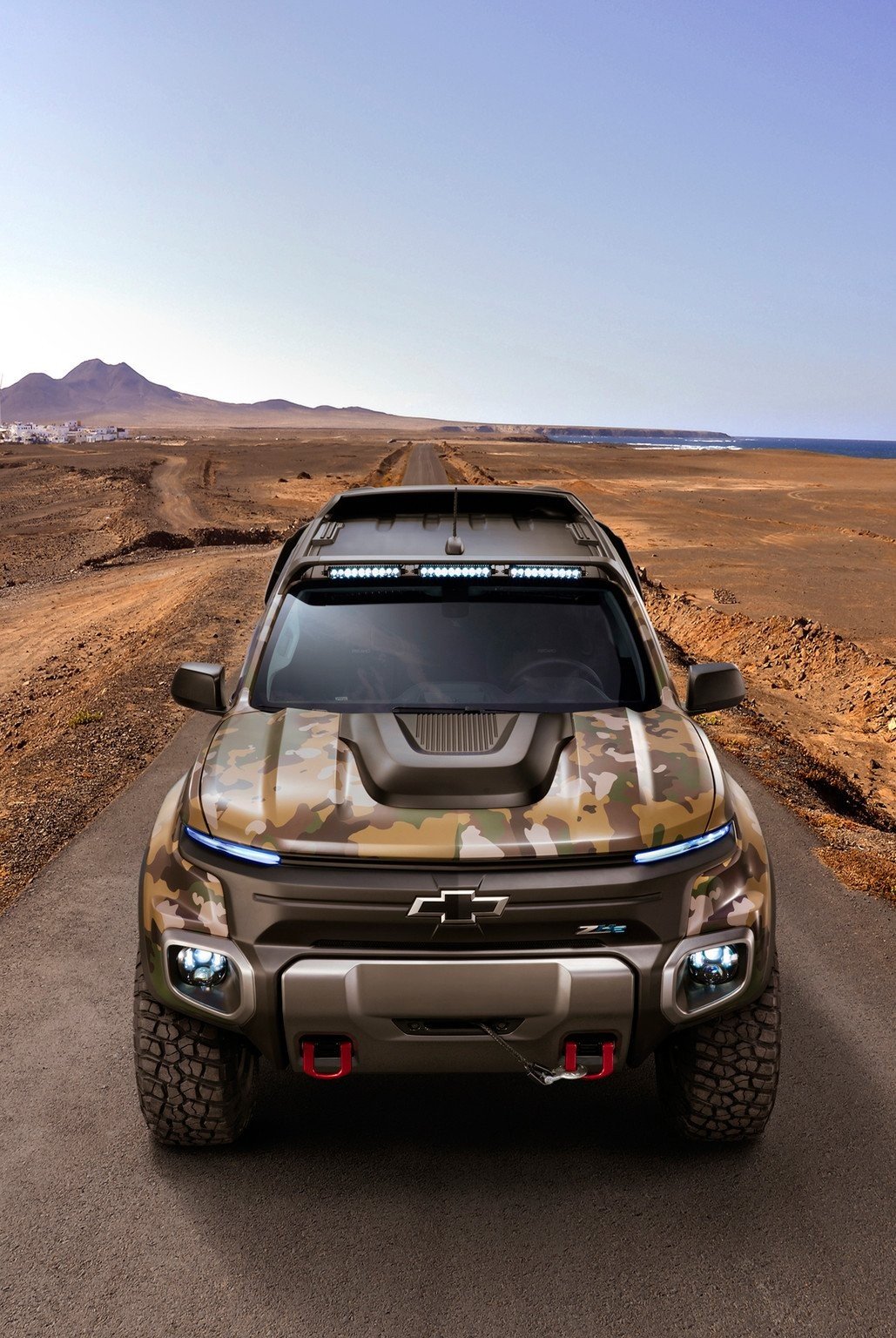 Chevrolet Colorado ZH2, el vehículo militar con pila de combustible
