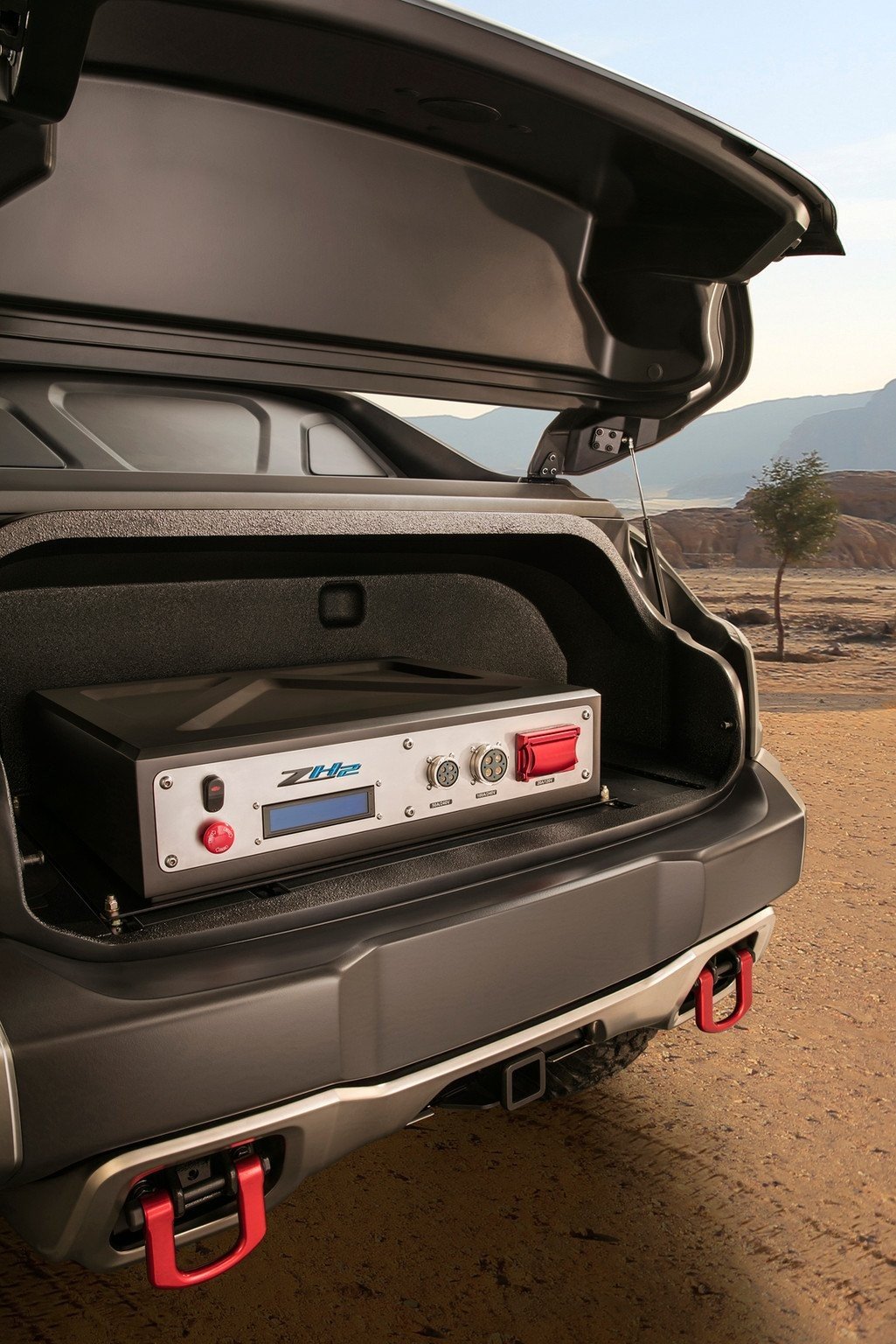 Chevrolet Colorado ZH2, el vehículo militar con pila de combustible