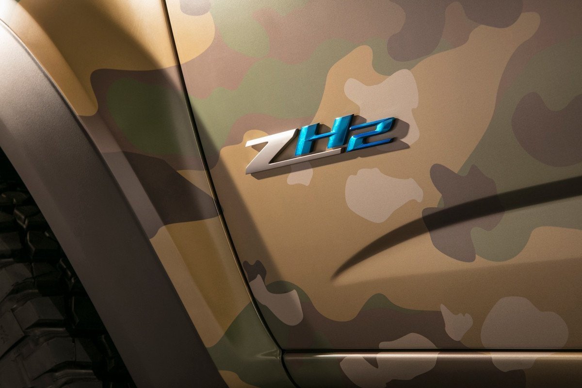 Chevrolet Colorado ZH2, el vehículo militar con pila de combustible