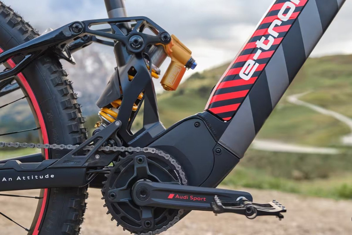 Audi electric mountainbike