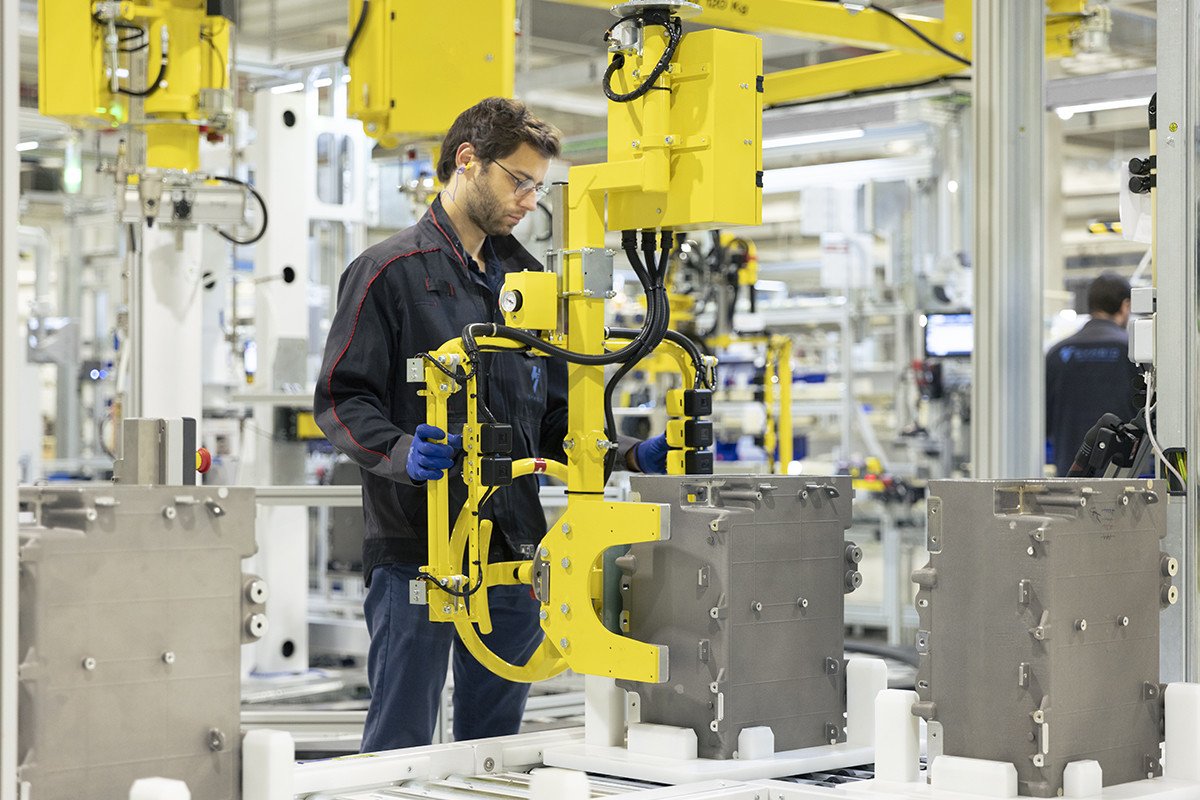 hidrógeno combustible futuro operario
