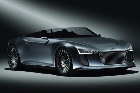 Audi e-Tron Spyder: el coche deportivo eléctrico de Audi en versión cabrio