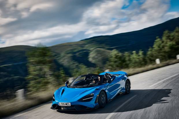 McLaren 765LT Spider: un año después llega la versión sin techo
