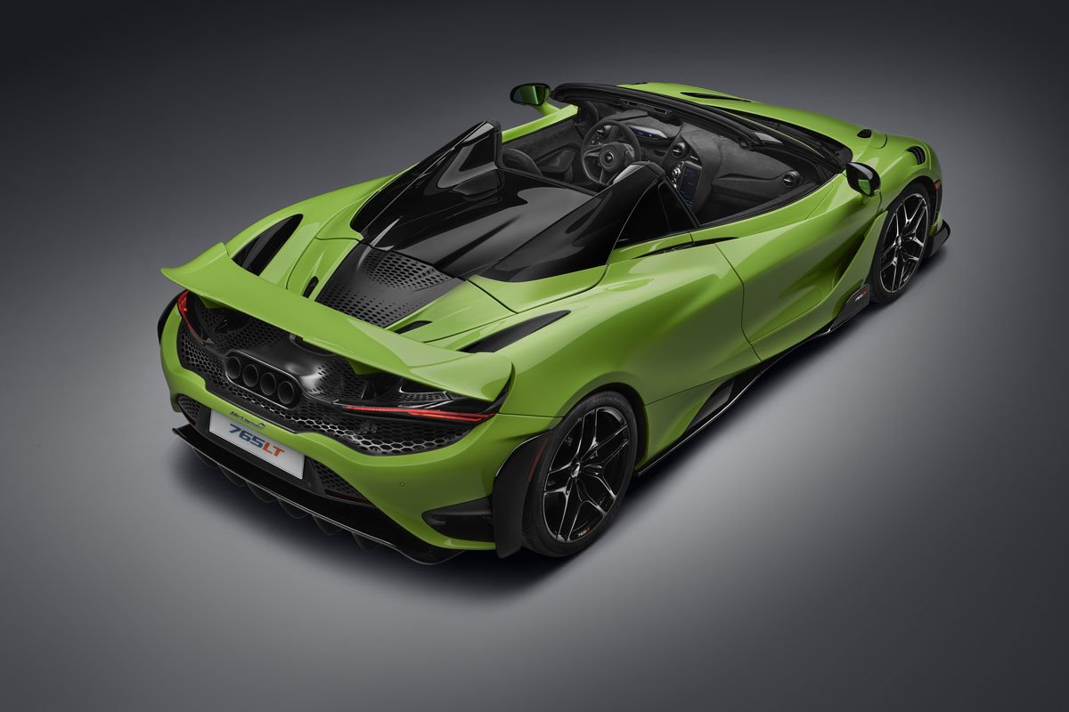 McLaren 765LT Spider: un año después llega la versión sin techo