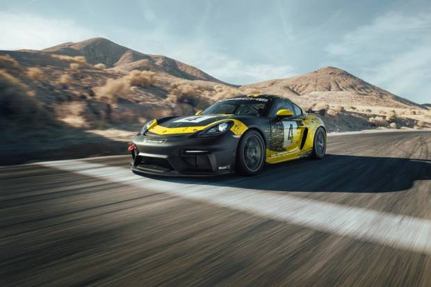 Porsche 718 GT4 Cayman Clubsport: la versión para circuitos
