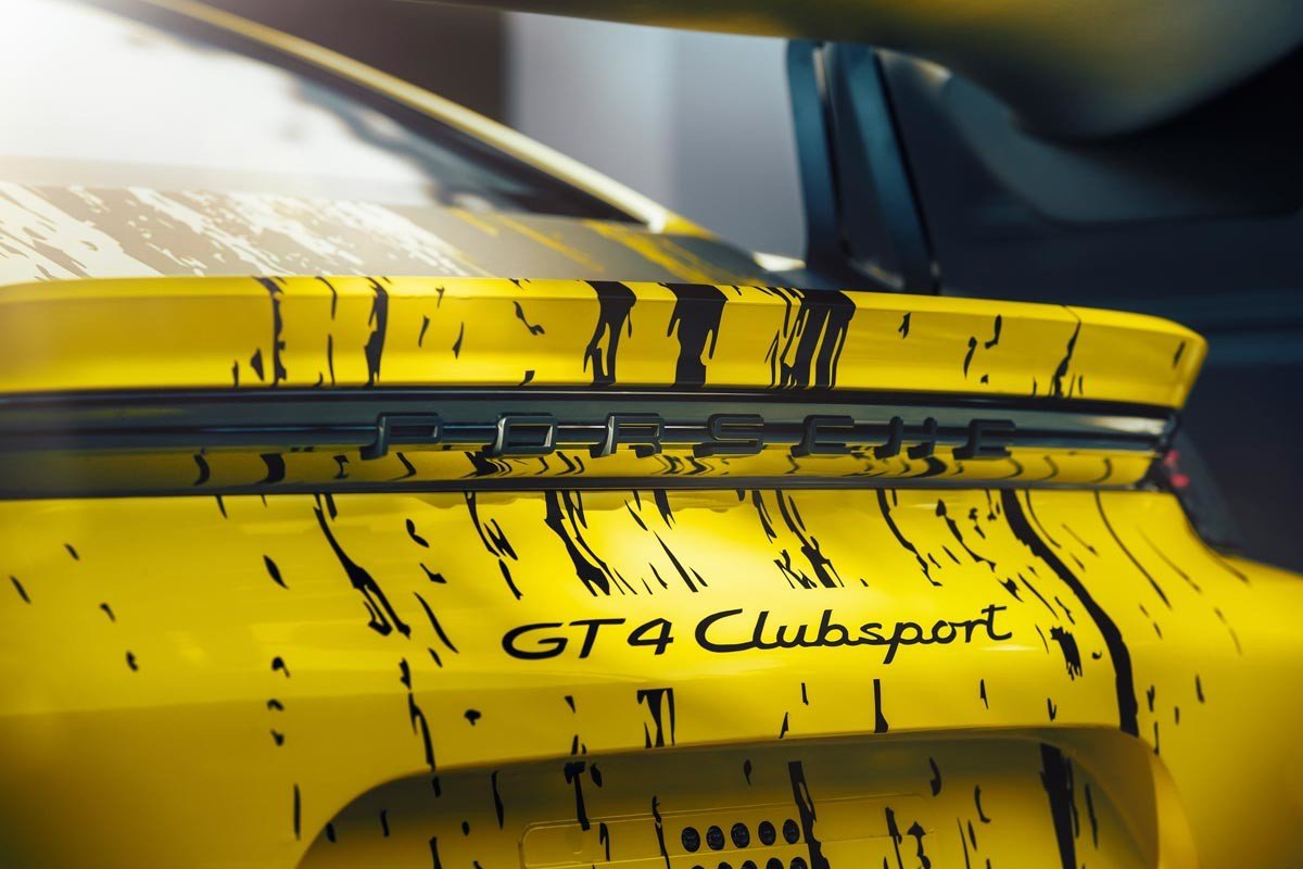 Porsche 718 GT4 Cayman Clubsport: la versión para circuitos