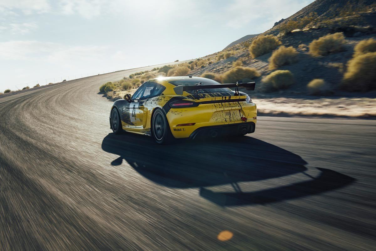 Porsche 718 GT4 Cayman Clubsport: la versión para circuitos