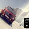 Video del Mercedes G poniendo a prueba su inclinación lateral máxima