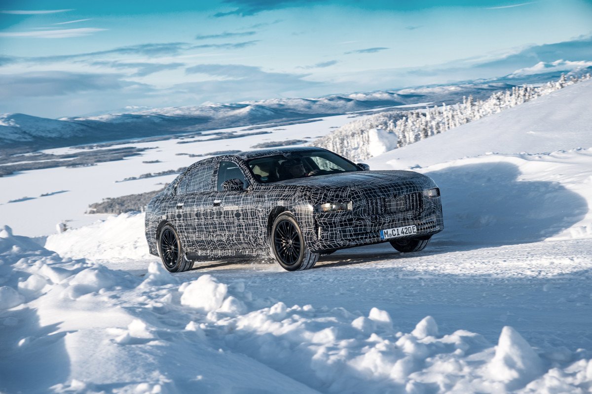Novedades 2022: primeras imágenes del nuevo BMW i7