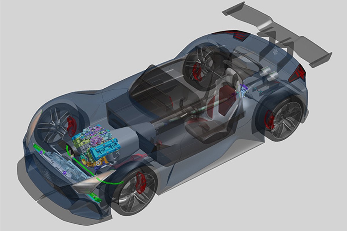 Suzuki Vision Gran Turismo: prototipo virtual que mezcla la Hayabusa con un Swift Sport