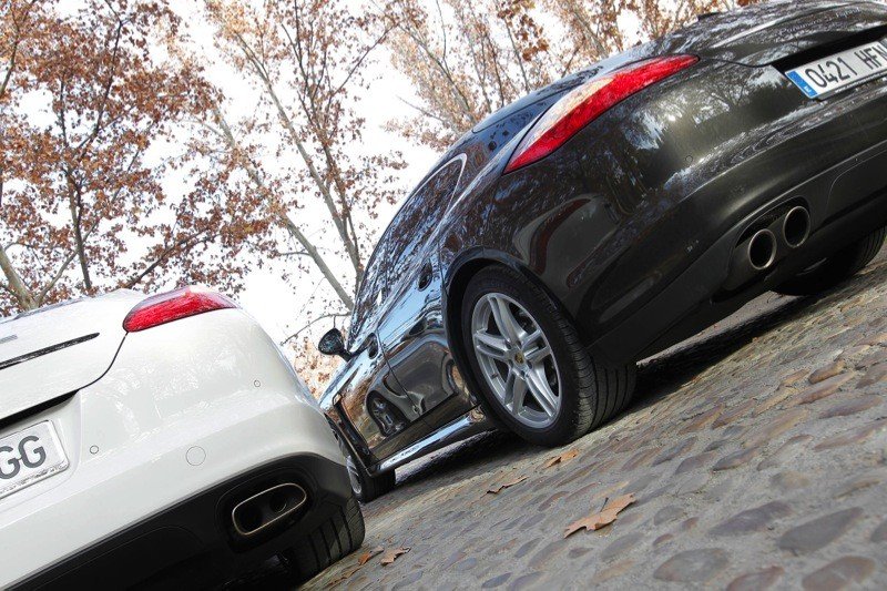 Prueba: Porsche Panamera, híbrido frente a Diesel