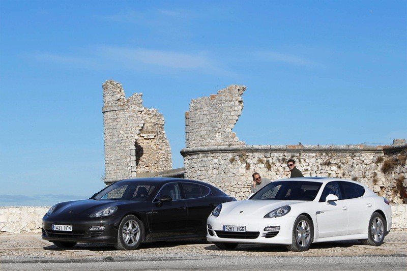 Prueba: Porsche Panamera, híbrido frente a Diesel
