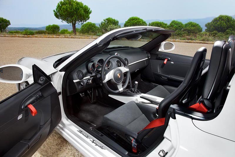 Porsche Boxster Spyder, el peso pluma de Porsche
