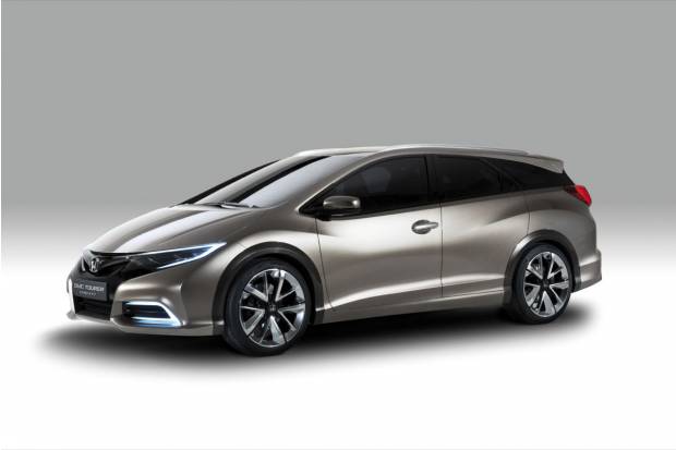 Honda Civic Tourer Concept, presentado en el Salón de Ginebra