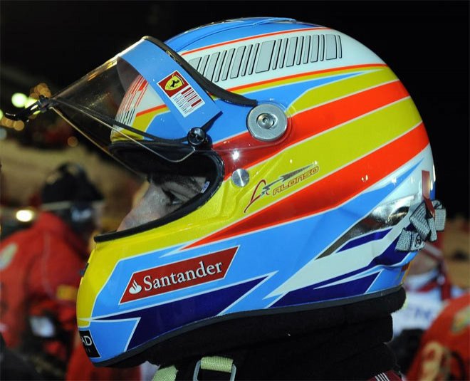 Fernando Alonso y su nuevo Ferrari