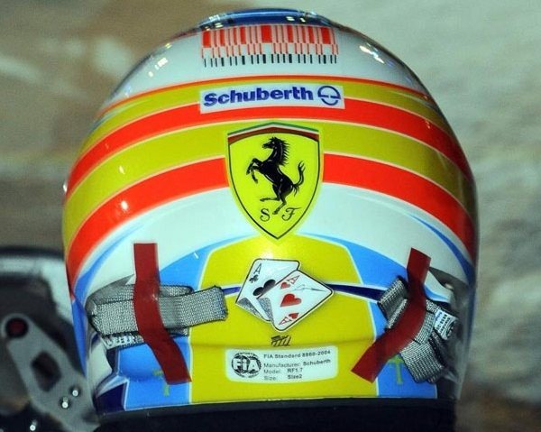 Fernando Alonso y su nuevo Ferrari