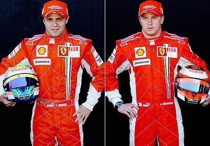 Fernando Alonso y su nuevo Ferrari