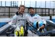 Vídeo: Nico Rosberg y el "Kun" Agüero conducen el Mercedes DTM en circuito