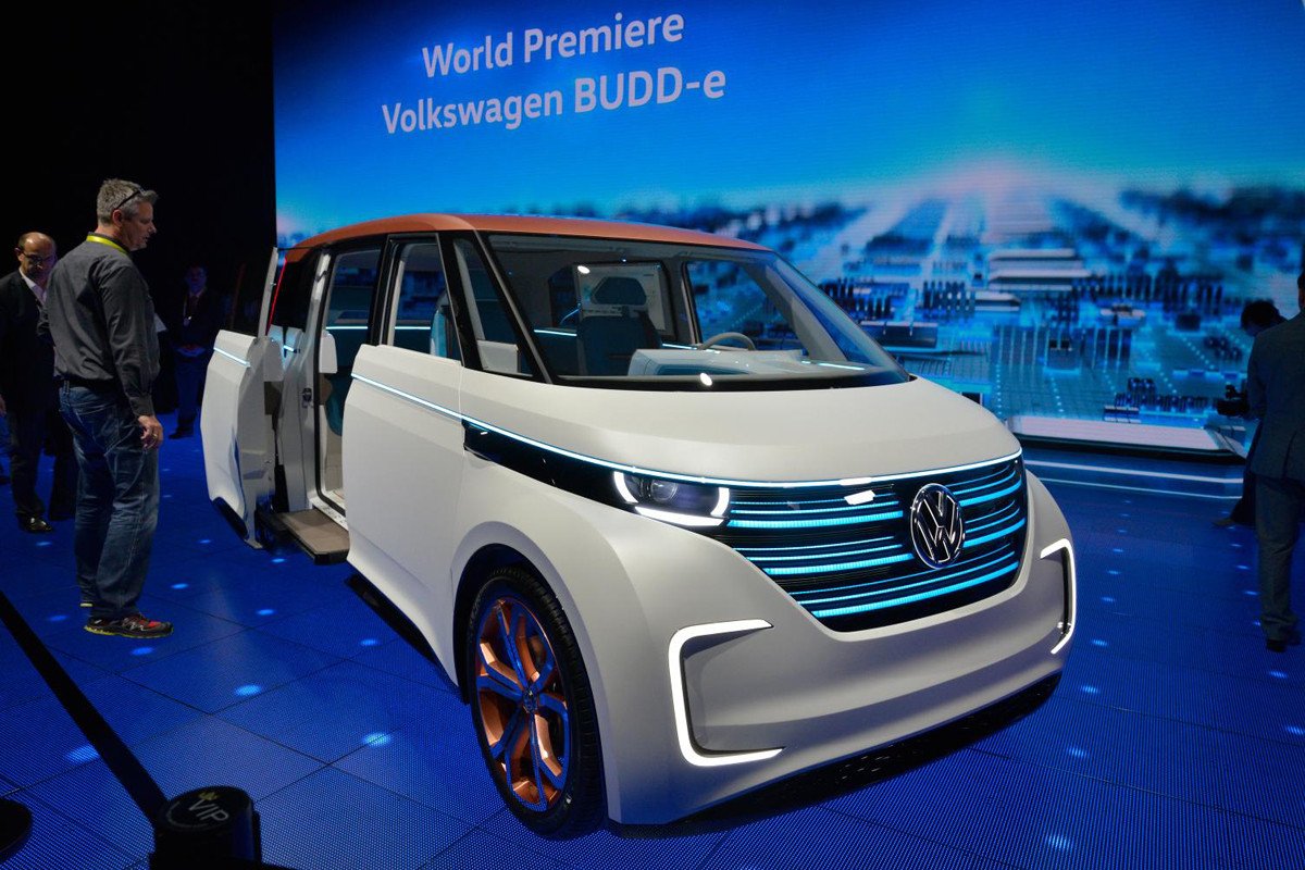Nuevo Volkswagen BUDD-e, la novedad del CES 2016