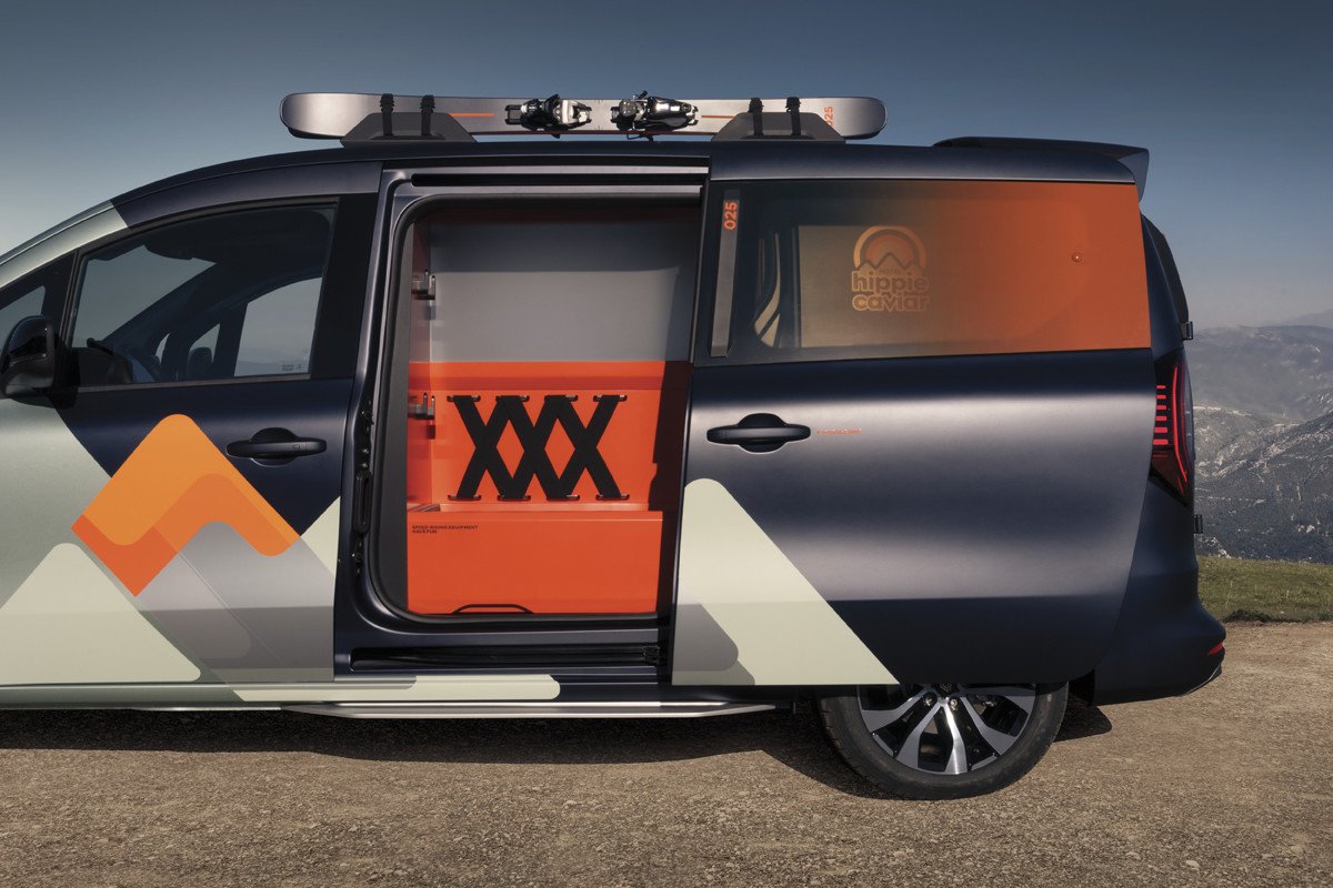 Kangoo Hippie Caviar Motel, el segundo Renault para aventureros