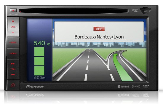 Navegación por GPS y centro de entretenimiento multimedia Pioneer AVIC-F920BT