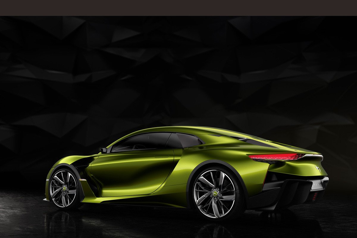 DS E-Tense, el coupé eléctrico