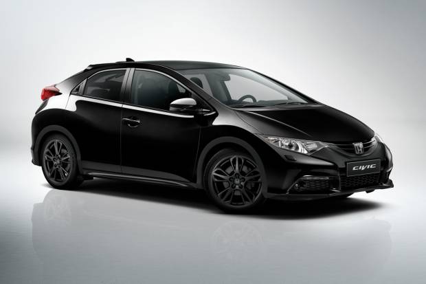 Honda presentará en el Salón de Madrid el Civic Black Edition
