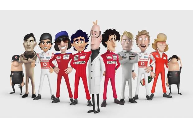 Vídeo: McLaren Tooned 50