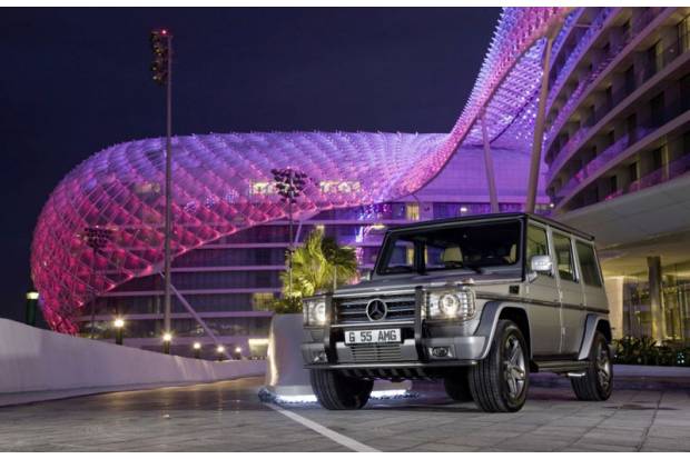 Mercedes SLS AMG Desert Gold y G55 AMG Edition 79